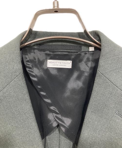 BEAUTY&YOUTH（ビューティーアンドユース）BEAUTY&YOUTH (ビューティーアンドユース) ドライツイルセットアップ グレー サイズ:JK：48 PT：50の古着・服飾アイテム