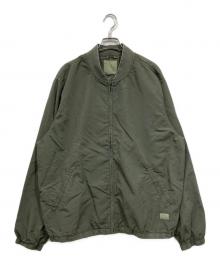 RVCA（ルーカ）の古着「ジップアップジャケット」｜オリーブ