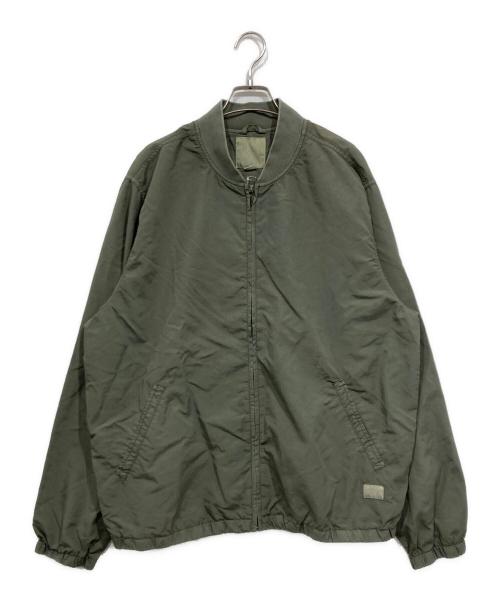 RVCA（ルーカ）RVCA (ルーカ) ジップアップジャケット オリーブ サイズ:XLの古着・服飾アイテム