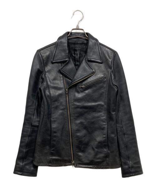 FUGA（フーガ）FUGA (フーガ) ダブルライダースジャケット ブラック サイズ:44の古着・服飾アイテム