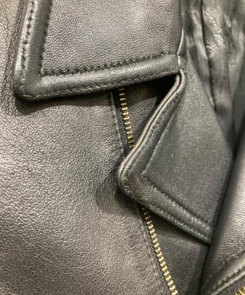 FUGA（フーガ）FUGA (フーガ) ダブルライダースジャケット ブラック サイズ:44の古着・服飾アイテム