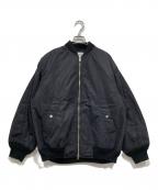 Adam et Ropeアダム エ ロペ）の古着「MA-1ジャケット」｜ブラック