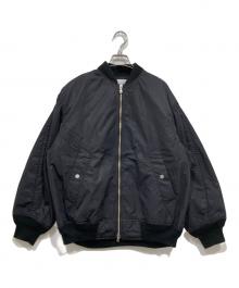 Adam et Rope（アダム エ ロペ）の古着「MA-1ジャケット」｜ブラック
