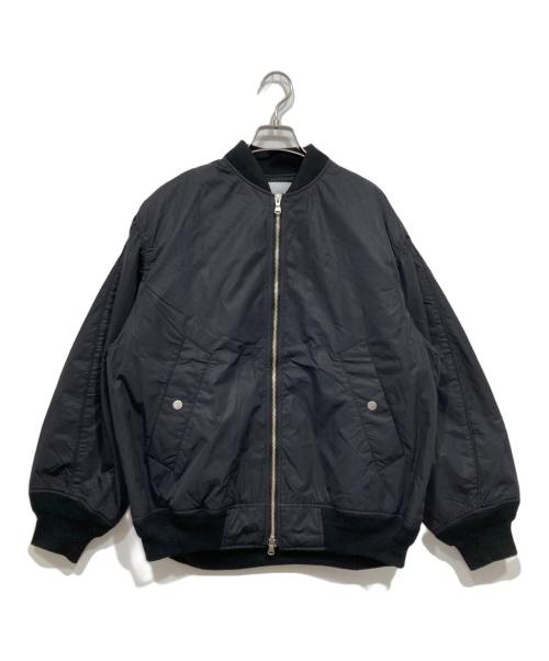 Adam et Rope（アダム エ ロペ）Adam et Rope (アダム エ ロペ) MA-1ジャケット ブラック サイズ:Fの古着・服飾アイテム