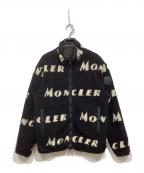 MONCLERモンクレール）の古着「MAGLIA CARDIGAN フリースジャケット」｜ブラック