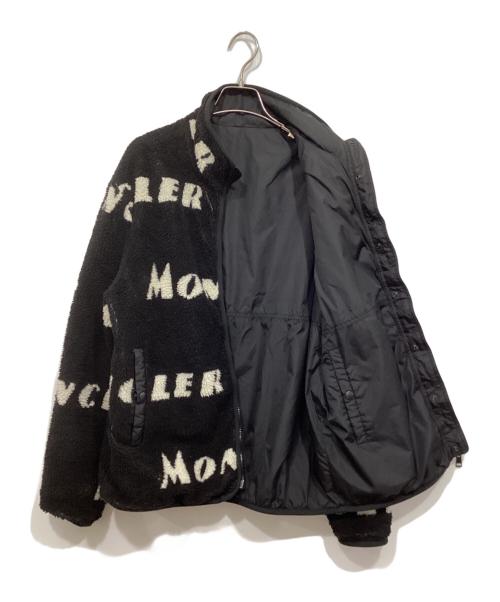 MONCLER（モンクレール）MONCLER (モンクレール) MAGLIA CARDIGAN フリースジャケット ブラック サイズ:Lの古着・服飾アイテム