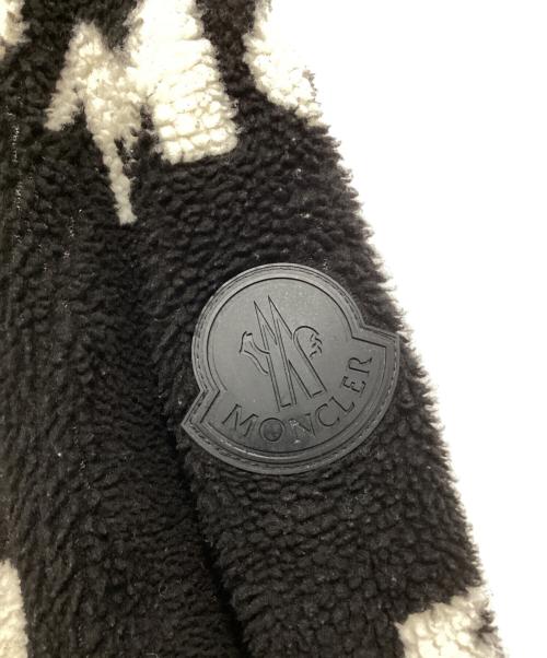 MONCLER（モンクレール）MONCLER (モンクレール) MAGLIA CARDIGAN フリースジャケット ブラック サイズ:Lの古着・服飾アイテム