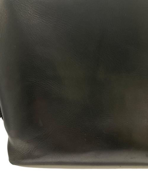 PAUL SMITH（ポールスミス）PAUL SMITH (ポールスミス) レザートートバッグ ブラックの古着・服飾アイテム