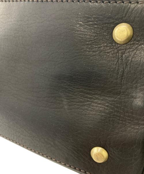 PAUL SMITH（ポールスミス）PAUL SMITH (ポールスミス) レザートートバッグ ブラックの古着・服飾アイテム