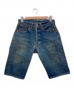 LEVI'Sリーバイス）の古着「501XXデニムパンツ/均等V オフセット 足長R 隠しリベットあり」｜ブルー