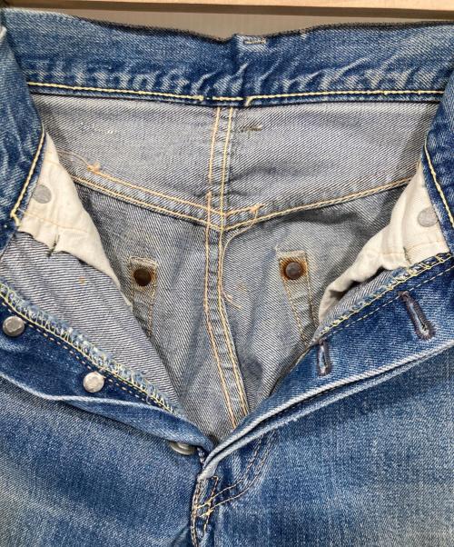 LEVI'S（リーバイス）LEVI'S (リーバイス) 501XXデニムパンツ/ボタン裏E フライボタン☓3 オフセット 足長R 隠しリベットあり アルミリベット ブルー サイズ:表記なしの古着・服飾アイテム