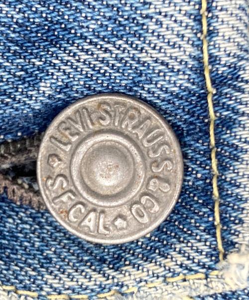 LEVI'S（リーバイス）LEVI'S (リーバイス) 501XXデニムパンツ/ボタン裏E フライボタン☓3 オフセット 足長R 隠しリベットあり アルミリベット ブルー サイズ:表記なしの古着・服飾アイテム