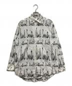 PAUL SMITHポールスミス）の古着「アーカイブプリントシャツ」｜ホワイト