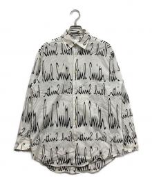 PAUL SMITH（ポールスミス）の古着「アーカイブプリントシャツ」｜ホワイト