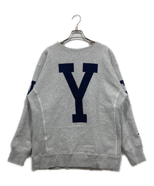 Champion REVERSE WEAVE（チャンピオン リバース ウィーブ）Champion REVERSE WEAVE (チャンピオン リバース ウィーブ) BEAMS GOLF (ビームスゴルフ) クルーネックスウェット グレー サイズ:XLの古着・服飾アイテム