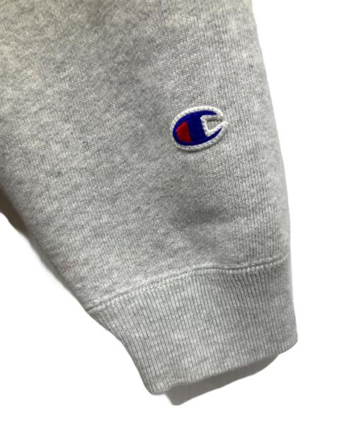 Champion REVERSE WEAVE（チャンピオン リバース ウィーブ）Champion REVERSE WEAVE (チャンピオン リバース ウィーブ) プルオーバーパーカー グレー サイズ:Lの古着・服飾アイテム