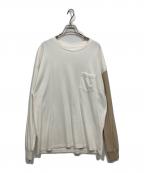 KAPTAIN SUNSHINEキャプテンサンシャイン）の古着「West Coast Long Sleeved Tee」｜ベージュ