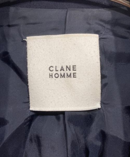 CLANE HOMME（クラネ オム）CLANE HOMME (クラネ オム) STRETCH WOOL 2B JACKET ネイビー サイズ:1の古着・服飾アイテム
