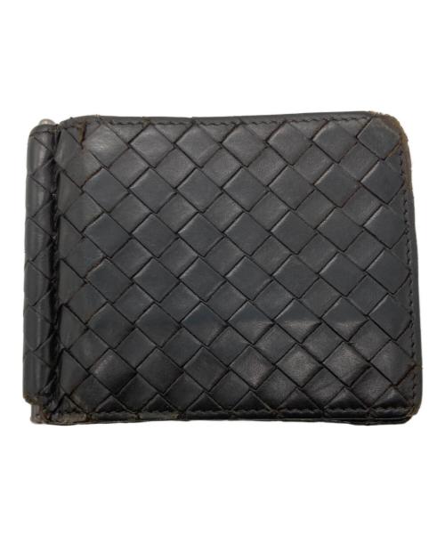BOTTEGA VENETA（ボッテガベネタ）BOTTEGA VENETA (ボッテガベネタ) マネークリップ ブラックの古着・服飾アイテム