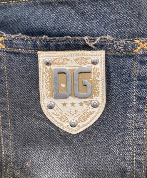 DOLCE & GABBANA（ドルチェ＆ガッバーナ）DOLCE & GABBANA (ドルチェ＆ガッバーナ) デニムパンツ ブラック サイズ:48の古着・服飾アイテム