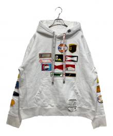 Maison MIHARA YASUHIRO（メゾン ミハラ ヤスヒロ）の古着「Wappen Hoodie」｜ホワイト
