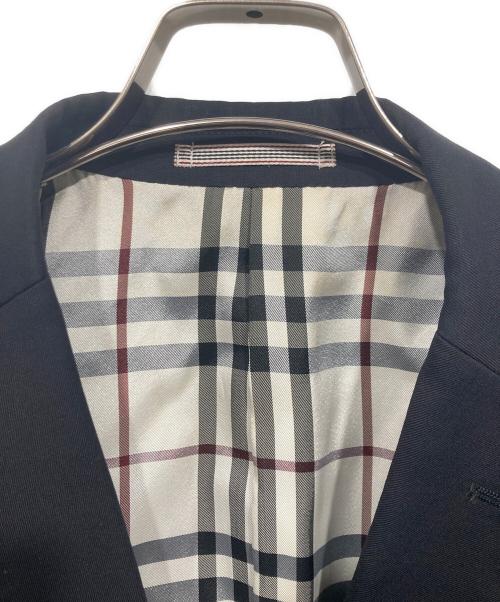 BURBERRY BLACK LABEL（バーバリーブラックレーベル）BURBERRY BLACK LABEL (バーバリーブラックレーベル) テーラードジャケット ブラック サイズ:Lの古着・服飾アイテム