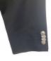 中古・古着 BURBERRY BLACK LABEL (バーバリーブラックレーベル) テーラードジャケット ブラック サイズ:L：6000円