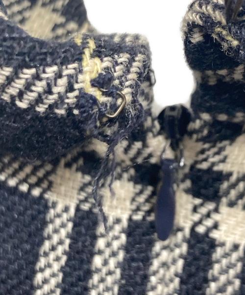 BURBERRY LONDON（バーバリーロンドン）BURBERRY LONDON (バーバリーロンドン) ノースリーブ・キャミソールワンピース ネイビー サイズ:40の古着・服飾アイテム