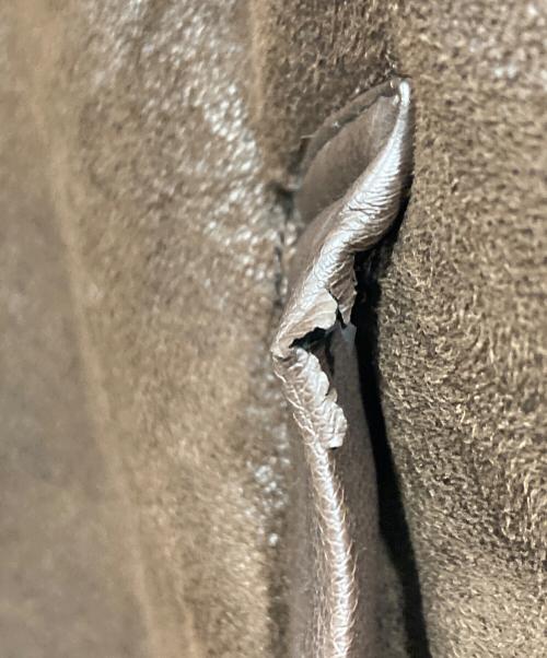 LAGUA GEM（ラグアジェム）LAGUA GEM (ラグアジェム) フェイクムートンジャケット ブラウン サイズ:Freeの古着・服飾アイテム