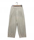 BABYLONEバビロン）の古着「スラックス」｜アイボリー