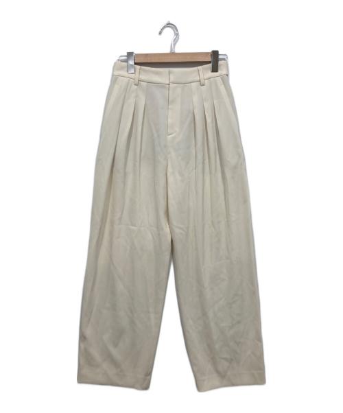 BABYLONE（バビロン）BABYLONE (バビロン) スラックス アイボリー サイズ:Freeの古着・服飾アイテム