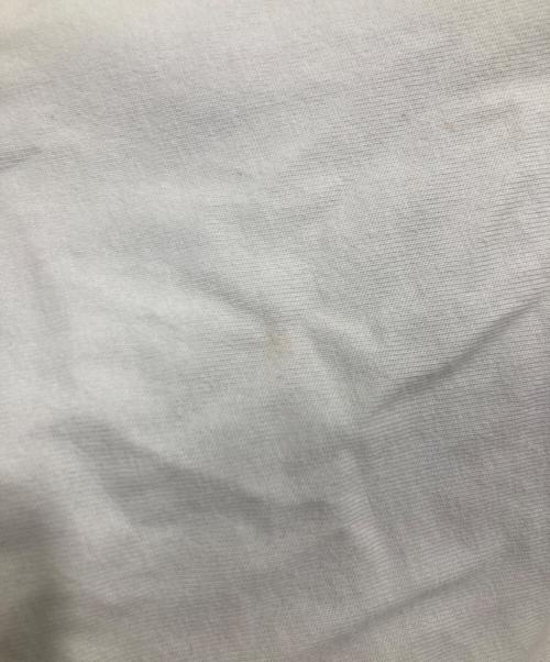 BALENCIAGA（バレンシアガ）BALENCIAGA (バレンシアガ) ヴィンテージ加工フロントロゴ長袖カットソーTシャツ ホワイト サイズ:1の古着・服飾アイテム