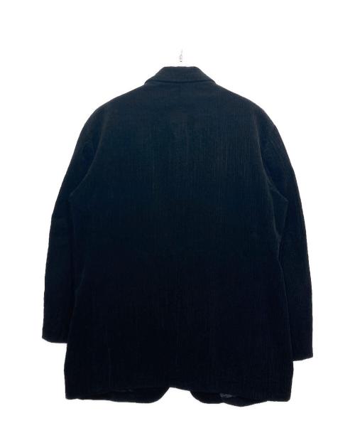 ISSEY MIYAKE（イッセイミヤケ）ISSEY MIYAKE (イッセイミヤケ) コーデュロイジャケット ブラック サイズ:2の古着・服飾アイテム