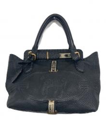 FENDI（フェンディ）の古着「ヴィラボルゲーゼ ハンドバッグ」｜ブラック