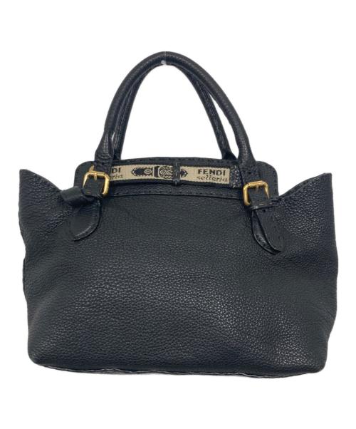 FENDI（フェンディ）FENDI (フェンディ) ヴィラボルゲーゼ ハンドバッグ ブラックの古着・服飾アイテム
