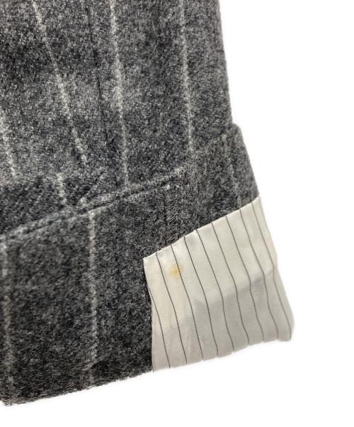 ALTISAN（アルチザン）ALTISAN (アルチザン) ウールスパンコールテーラードジャケット グレー サイズ:11の古着・服飾アイテム