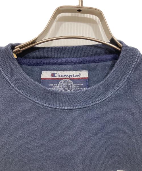 Champion REVERSE WEAVE（チャンピオン リバース ウィーブ）Champion REVERSE WEAVE (チャンピオン リバース ウィーブ) クルーネックスウェット ネイビー サイズ:Mの古着・服飾アイテム