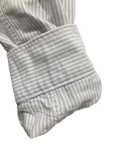 THE NORTHFACE PURPLELABEL（ザ・ノースフェイス パープルレーベル）THE NORTHFACE PURPLELABEL (ザ・ノースフェイス パープルレーベル) Cotton Polyester OX Band Collar Shirt ブルー サイズ:Lの古着・服飾アイテム