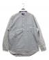 THE NORTHFACE PURPLELABEL（ザ・ノースフェイス パープルレーベル）の古着「Cotton Polyester OX Band Collar Shirt」｜ブルー
