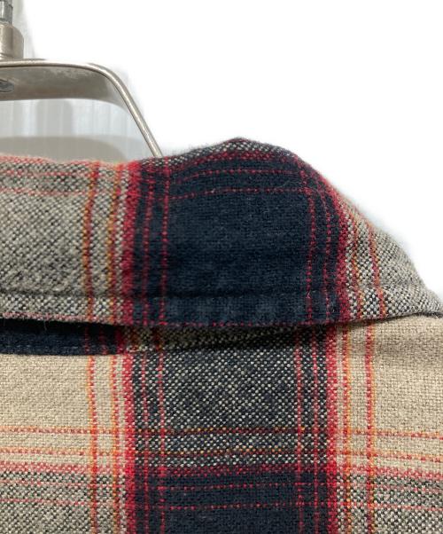 RRL（ダブルアールエル）RRL (ダブルアールエル) FRANNEL SHIRT/フランネルチェックシャツ ブラウン サイズ:M 175/96A Slim Fitの古着・服飾アイテム