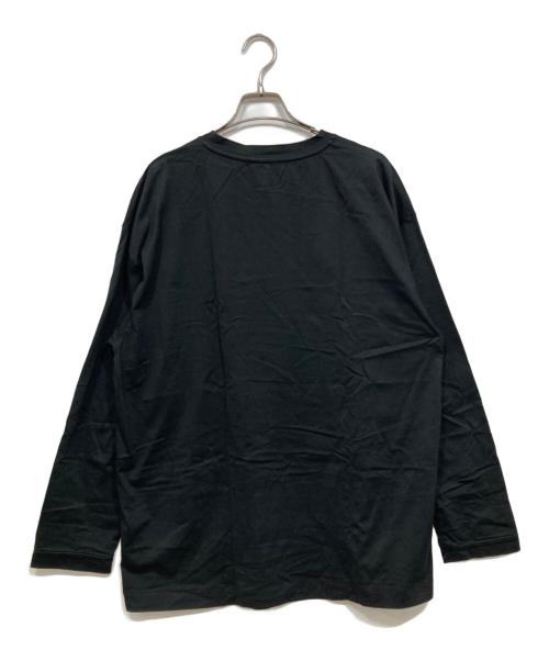 ATON（エイトン）ATON (エイトン) ロングスリーブカットソー ブラック サイズ:04の古着・服飾アイテム