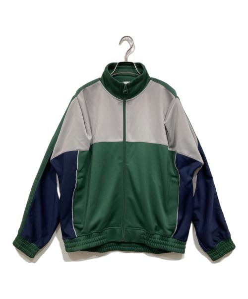 NIKE（ナイキ）NIKE (ナイキ) MARTINE ROSE (マーティン・ローズ) トラックジャケット グリーン×ネイビー サイズ:Mの古着・服飾アイテム