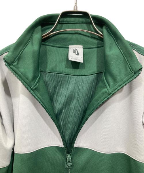 NIKE（ナイキ）NIKE (ナイキ) MARTINE ROSE (マーティン・ローズ) トラックジャケット グリーン×ネイビー サイズ:Mの古着・服飾アイテム