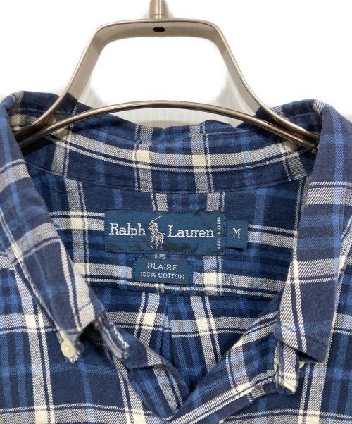 RALPH LAUREN（ラルフローレン）RALPH LAUREN (ラルフローレン) チェクシャツ ネイビー サイズ:Mの古着・服飾アイテム