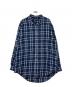 RALPH LAUREN（ラルフローレン）の古着「チェクシャツ」｜ネイビー