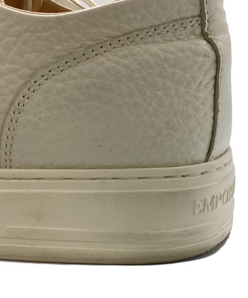 EMPORIO ARMANI（エンポリオ アルマーニ）EMPORIO ARMANI (エンポリオ アルマーニ) スニーカー ホワイト サイズ:UK9の古着・服飾アイテム