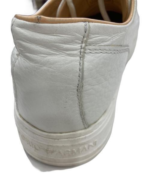 EMPORIO ARMANI（エンポリオ アルマーニ）EMPORIO ARMANI (エンポリオ アルマーニ) スニーカー ホワイト サイズ:UK9の古着・服飾アイテム