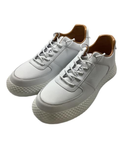 EMPORIO ARMANI（エンポリオ アルマーニ）EMPORIO ARMANI (エンポリオ アルマーニ) ボリュームローカットスニーカー ホワイト サイズ:UK10の古着・服飾アイテム