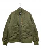 G-STAR RAWジースターロゥ）の古着「フライトボンバージャケット / GA-1 Bomber Jacket」｜グリーン