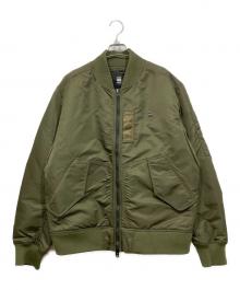 G-STAR RAW（ジースターロゥ）の古着「フライトボンバージャケット / GA-1 Bomber Jacket」｜グリーン